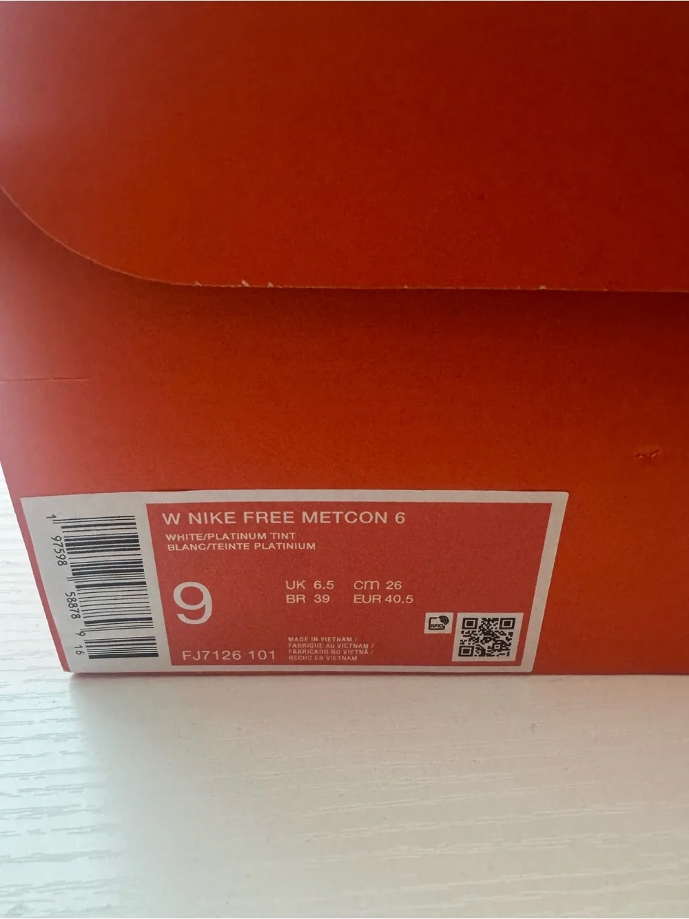 Nike White Lightweight Runner Sneakers